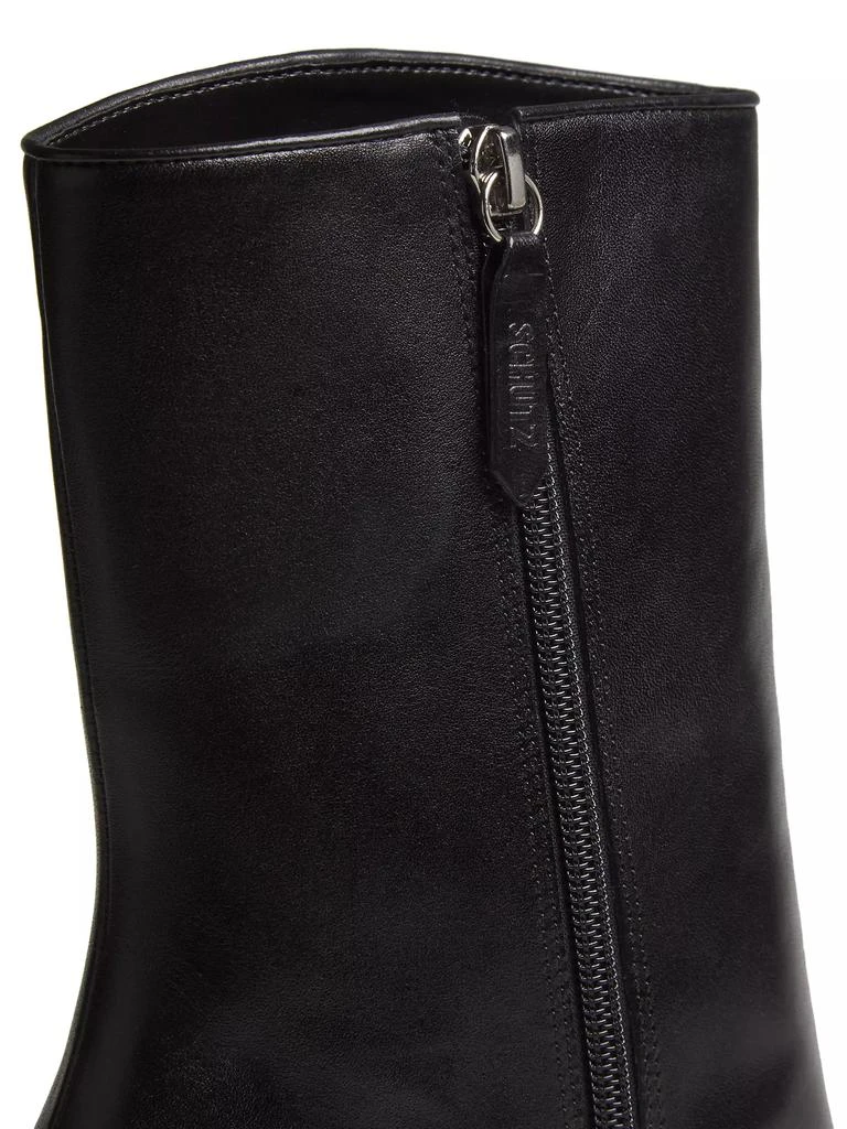 Schutz Raffaela 90MM Leather Booties 5