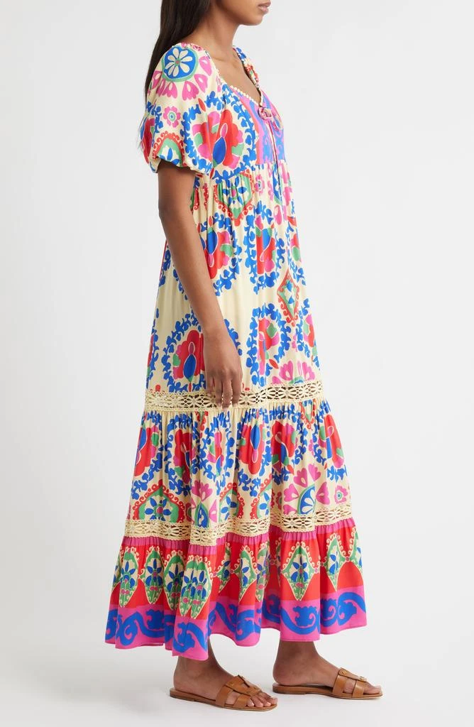 Vince Camuto Print Tiered Maxi Dress 3