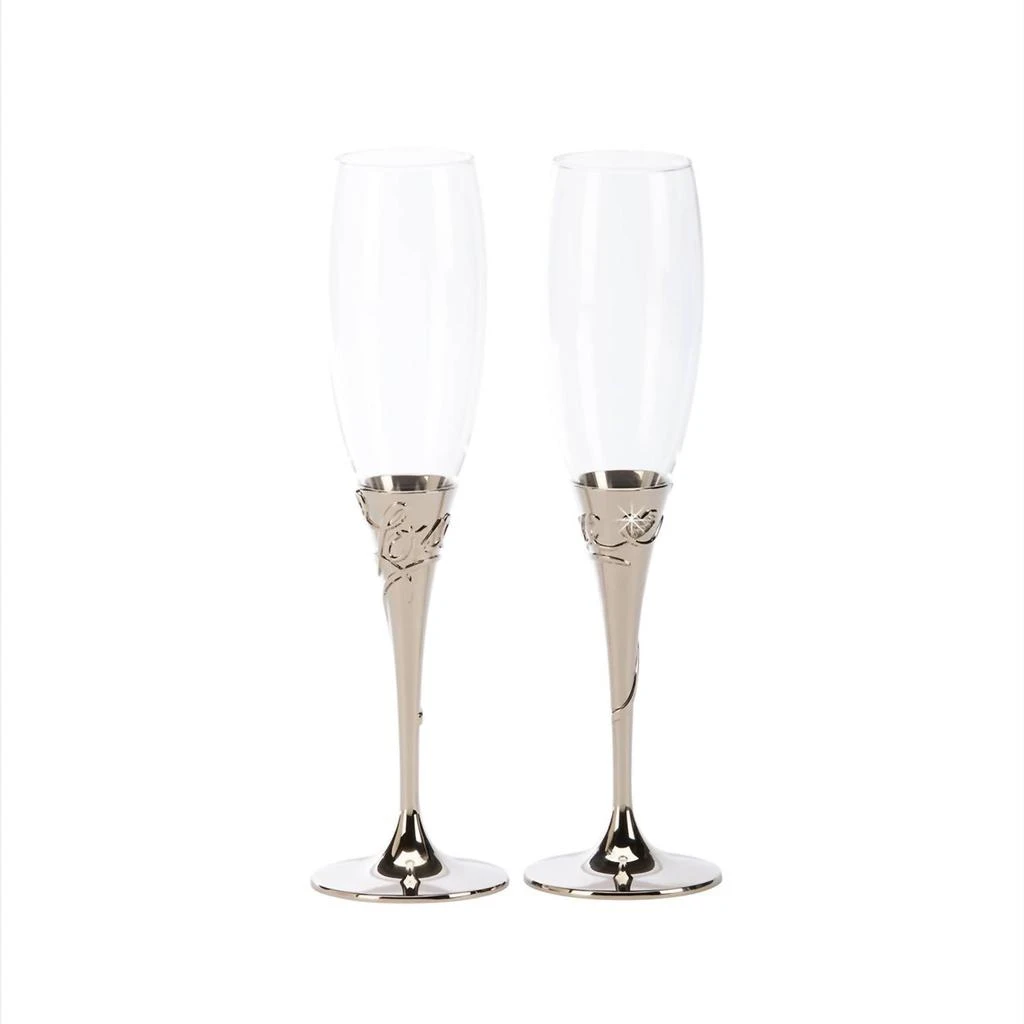 Creative Gifts International Creative Gifts International - "Love" Toasting Champagne Flutes Set 1