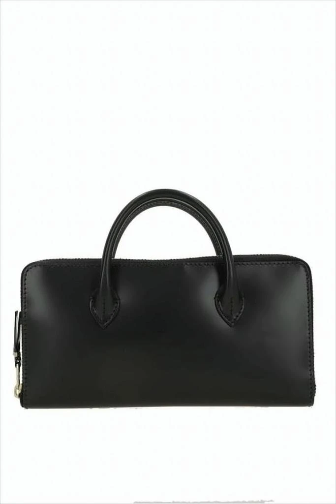 Comme des Garcons Minimalist Smooth Leather Zip-Around Wallet