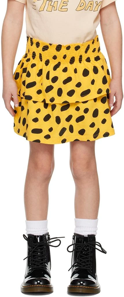 The Animals Observatory Kids Yellow Kiwi Skirt