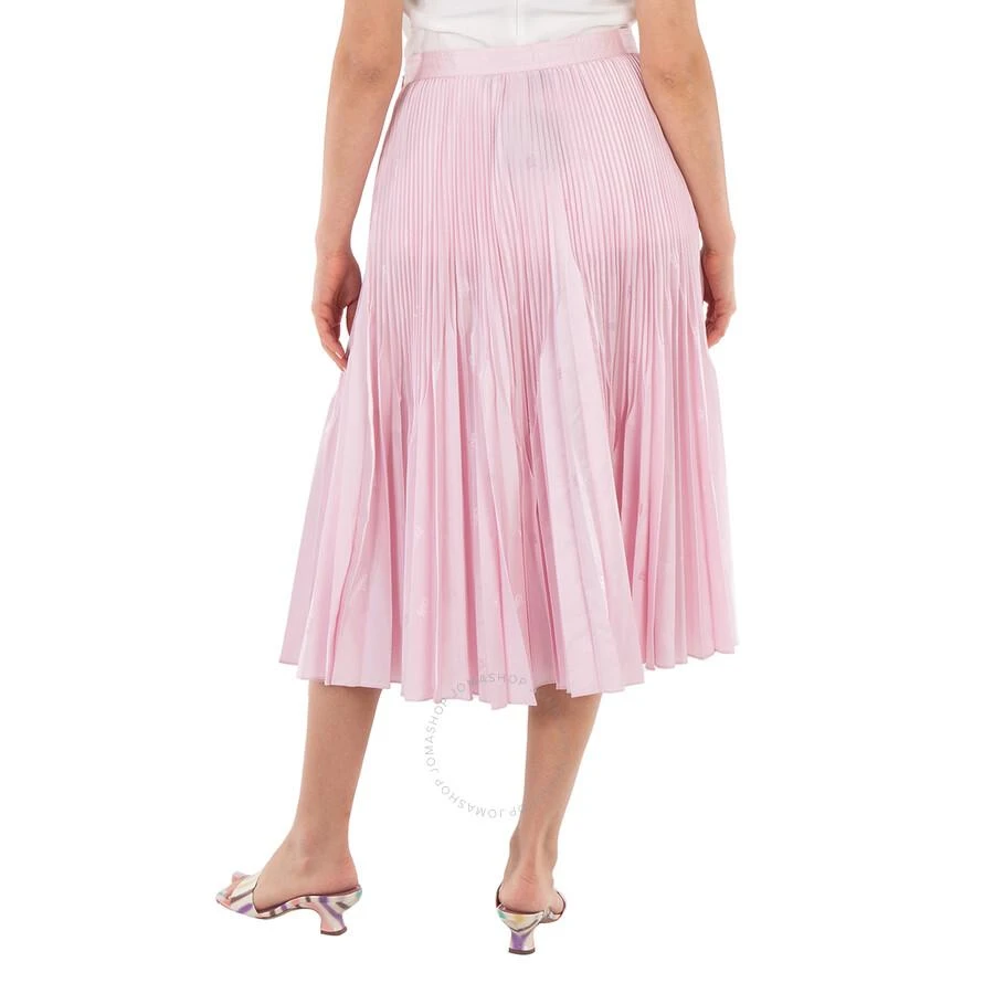 Burberry Pale Candy Pink Angelina Pleated Skirt 3