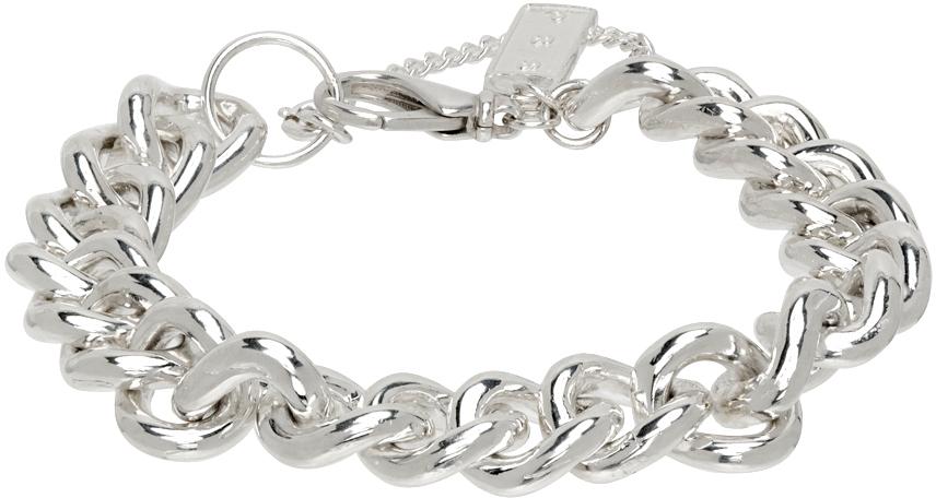 Pearls Before Swine Silver Large Sleda Bracelet