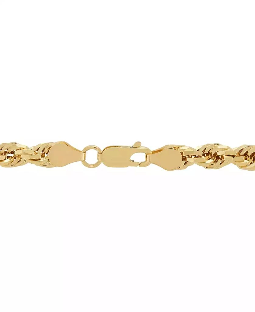 Macy
s Lightweight Rope Chain Necklace (5.5mm) in 10k Yellow Gold, 22" 3