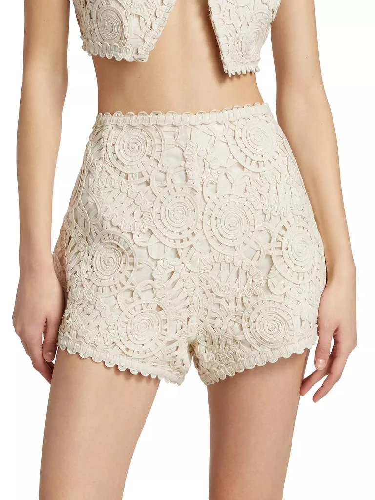 AMUR Tammy Textured Mini Shorts 3