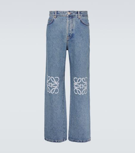 Loewe Anagram straight jeans