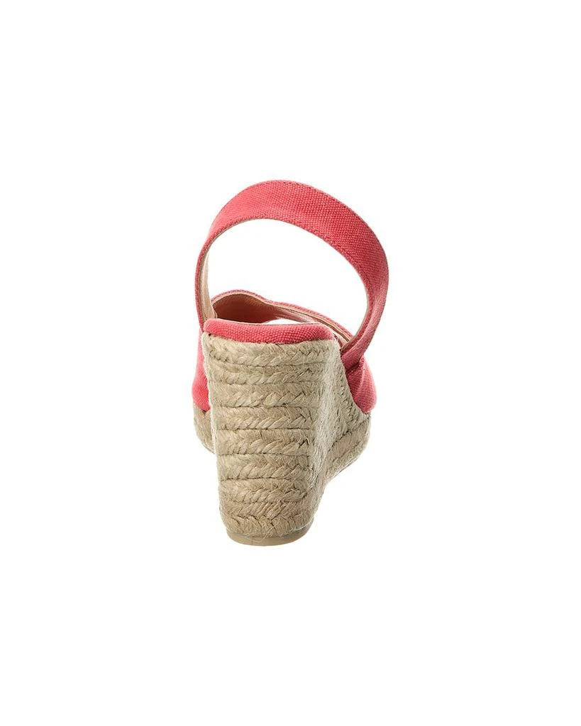 CASTAÑER Brisa Canvas Slingback Wedge Sandal 3