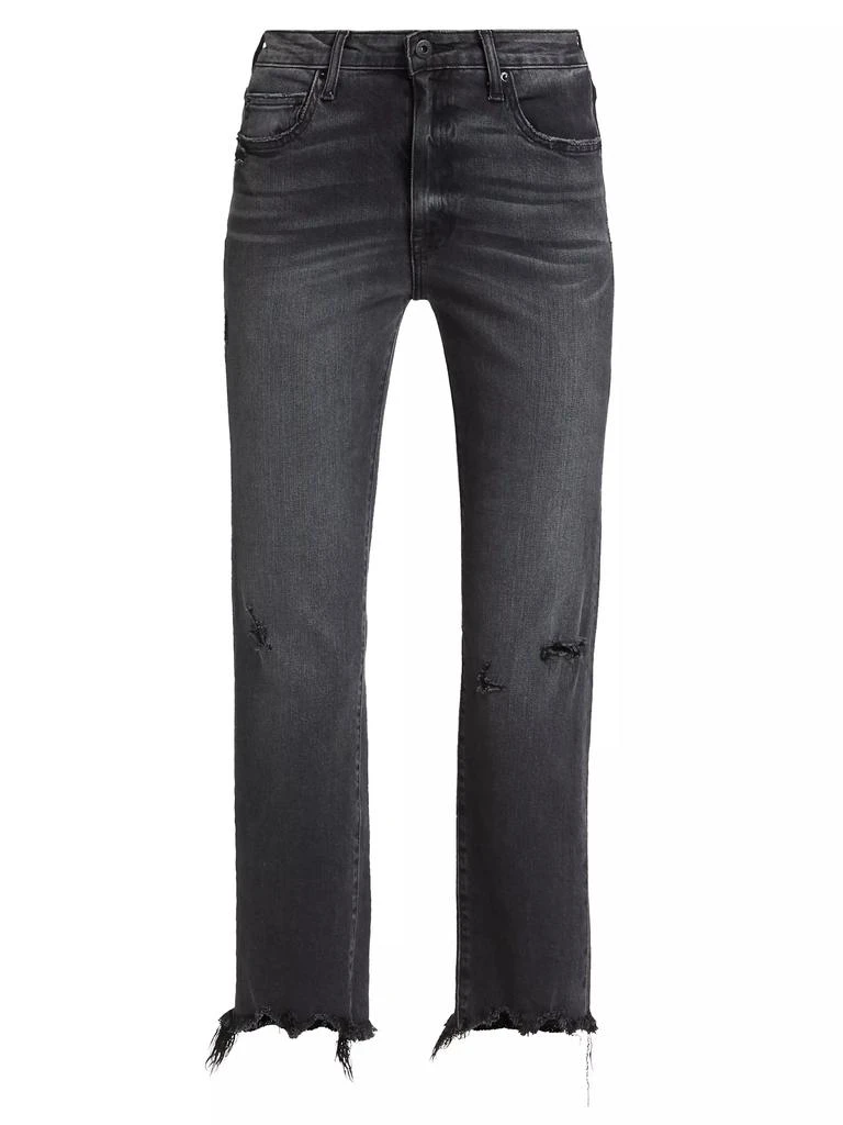 Jonathan Simkhai Standard River High Rise Straight-Leg Jeans 1