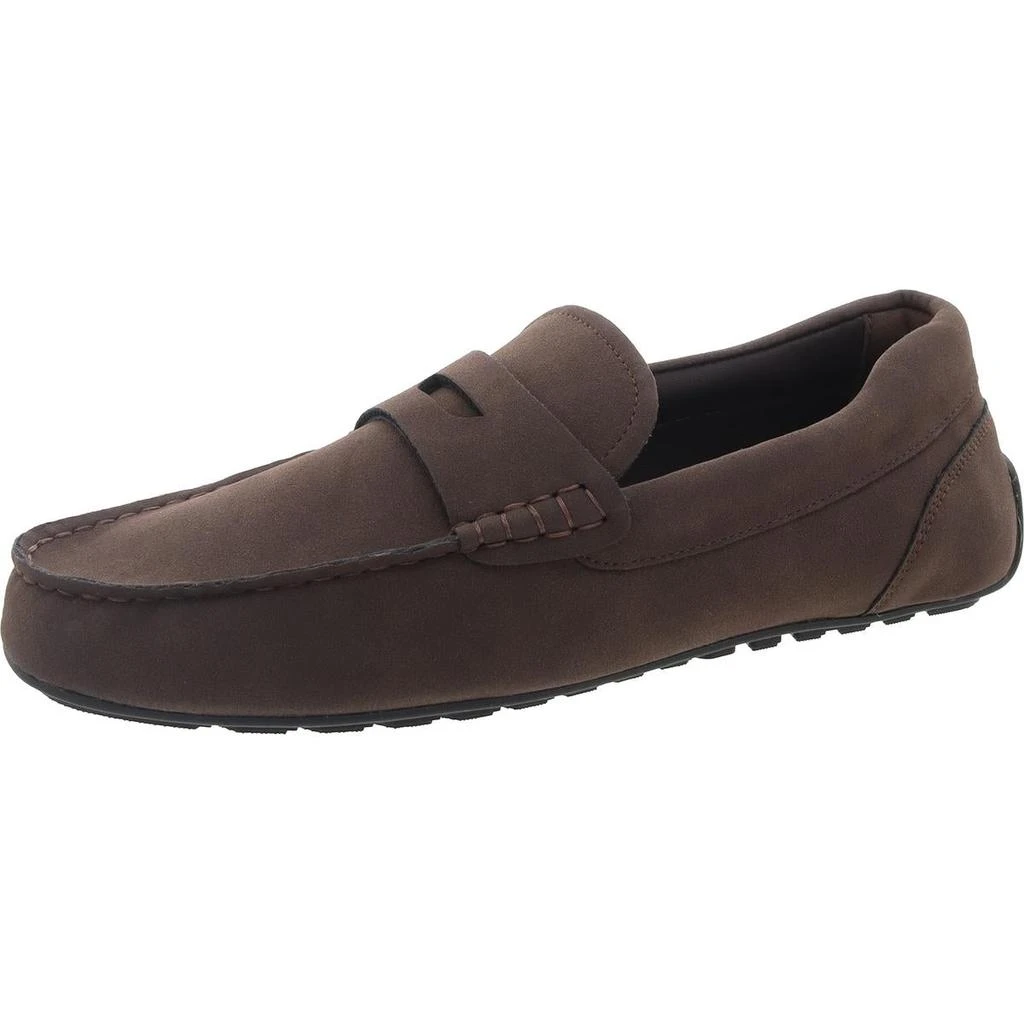 Alfani Marco Mens Faux Suede Slip-On Loafers 4