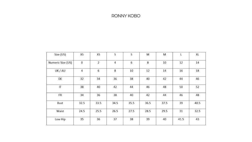 Ronny Kobo Sammy Dress In Black 2