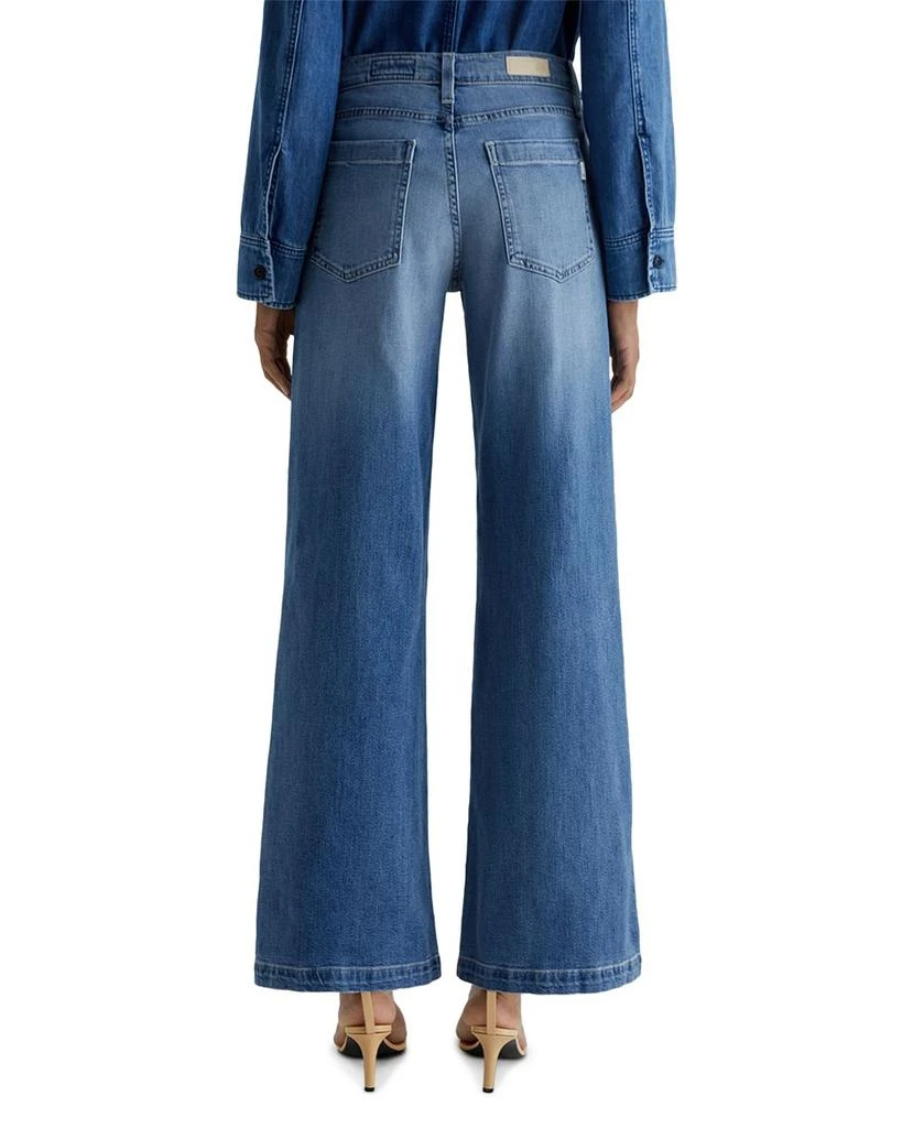AG Stella Low Slung Palazzo Jeans in Nautical Mile 3