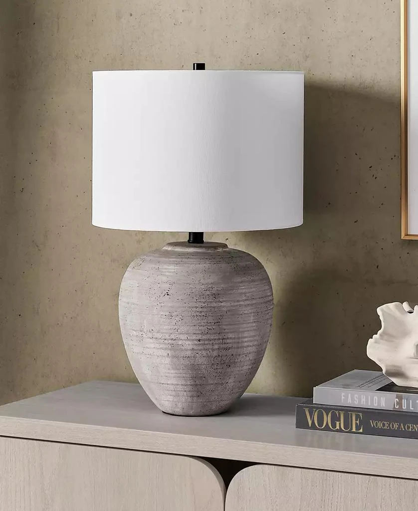 Hudson
Canal Shira 23" Ceramic Table Lamp with Fabric Shade 5