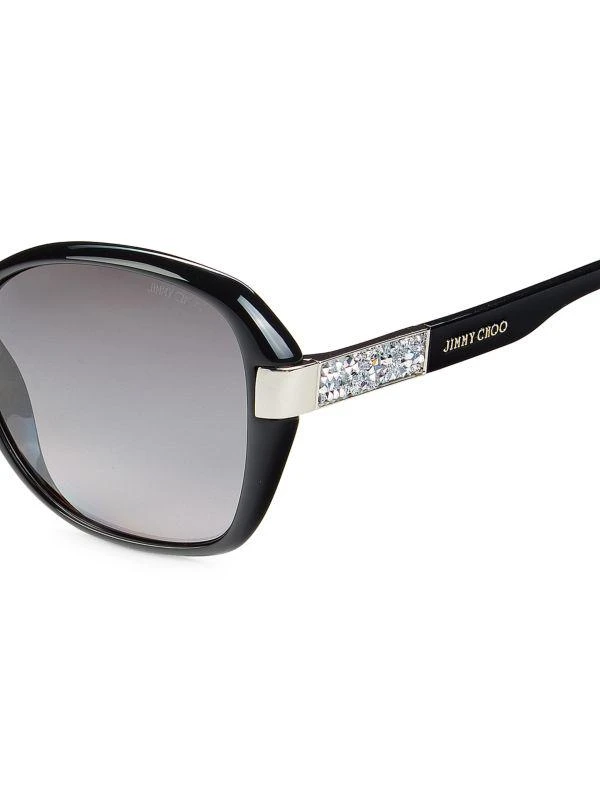 Jimmy Choo Alana 57MM Round Sunglasses 3
