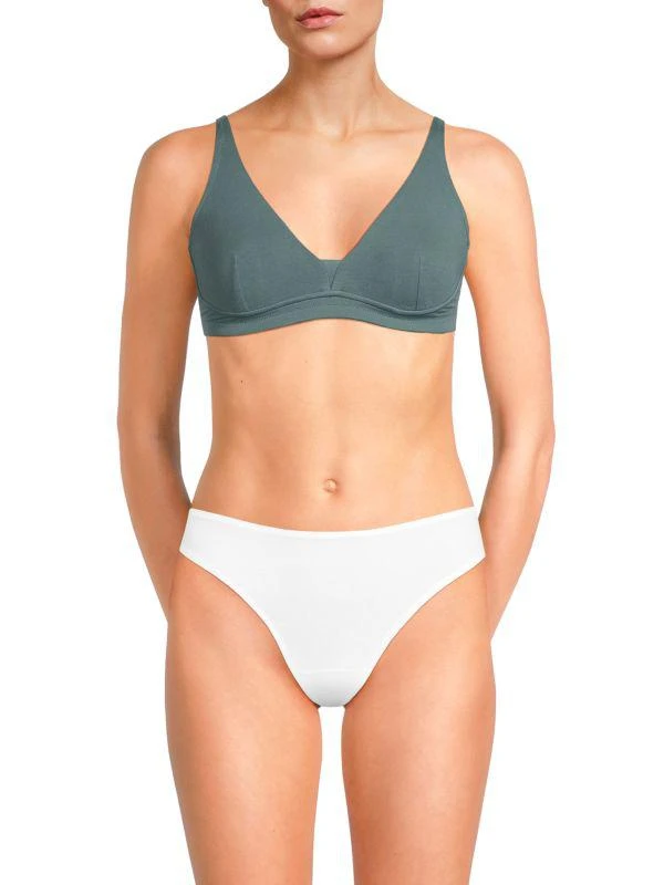 Skin Gracelynne V-Neck Bralette 1