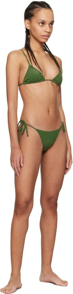 Tropic of C Green Equator Bikini Top 4