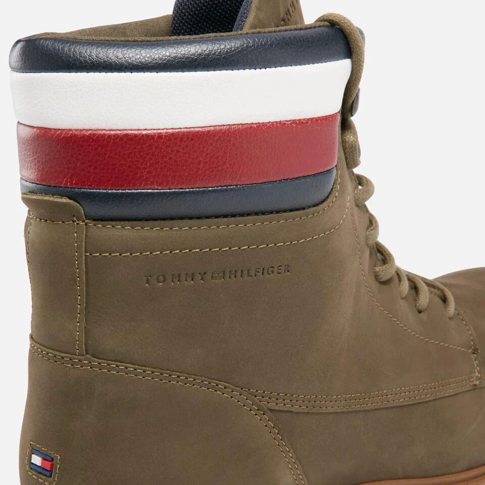 Tommy Hilfiger TOMMY HILFIGER MEN'S CORPORATE NUBUCK LACE UP BOOTS 4