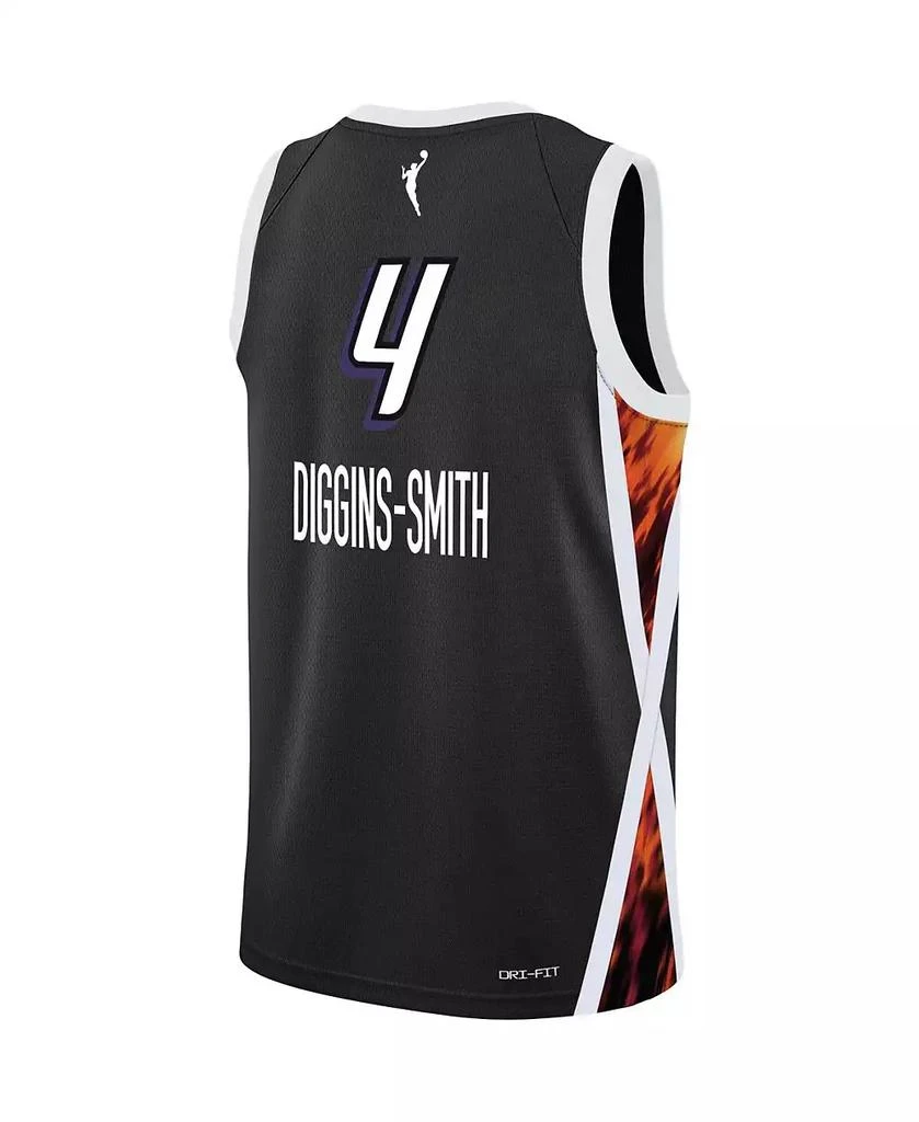 NIKE Big Boys and Girls Skylar Diggins-Smith Black Phoenix Mercury 2021 Rebel Edition Victory Player Jersey 2