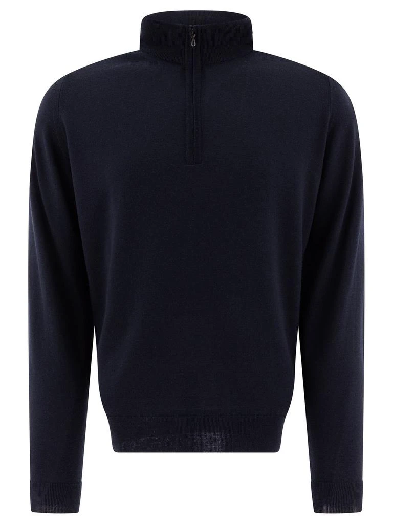 John Smedley John Smedley Tapton Quarter Zip Sweater 1