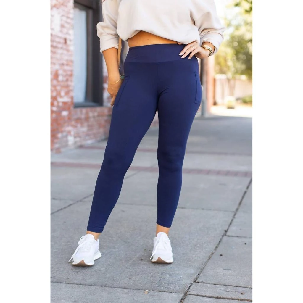 Julia Rose Julia Rose - Nyla With Pocket Full-length Leggings 4