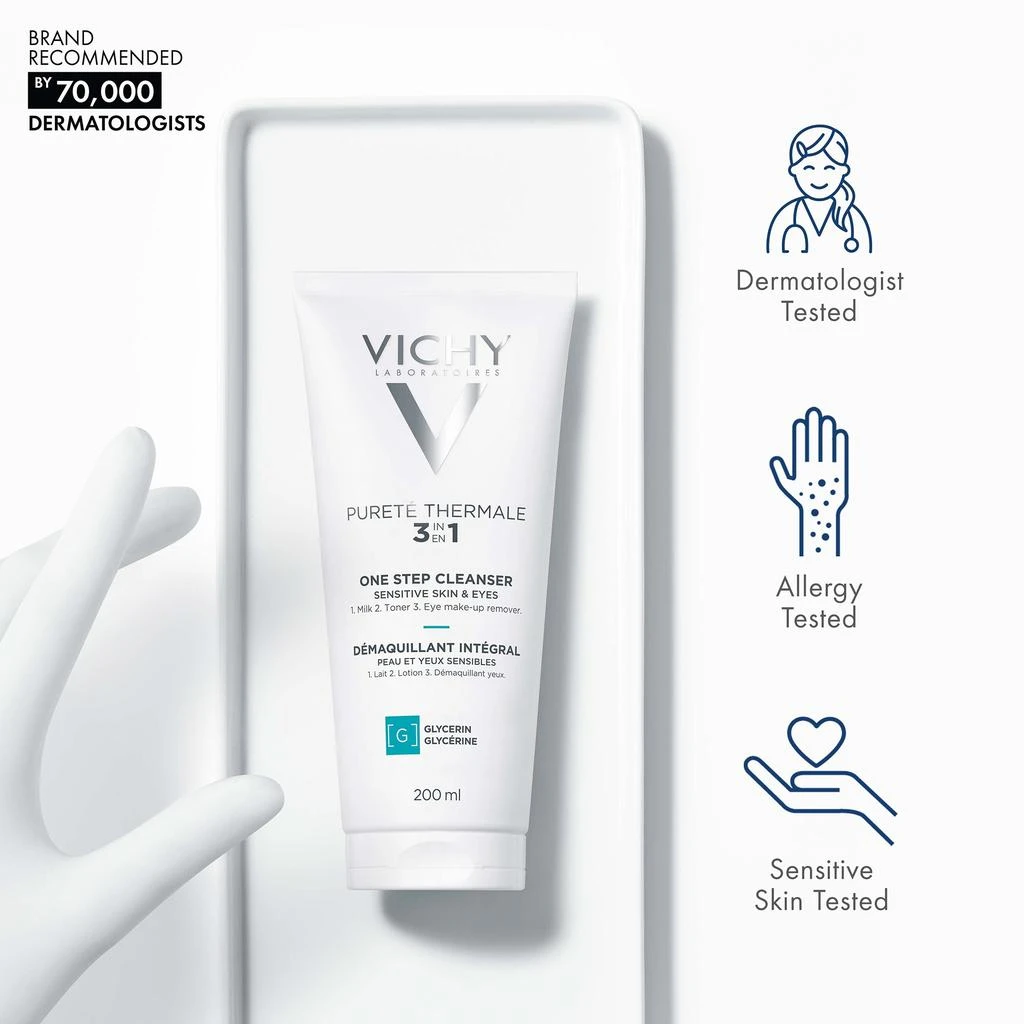 Vichy Vichy Pureté Thermale 3-in-1 One Step Facial Cleanser 5