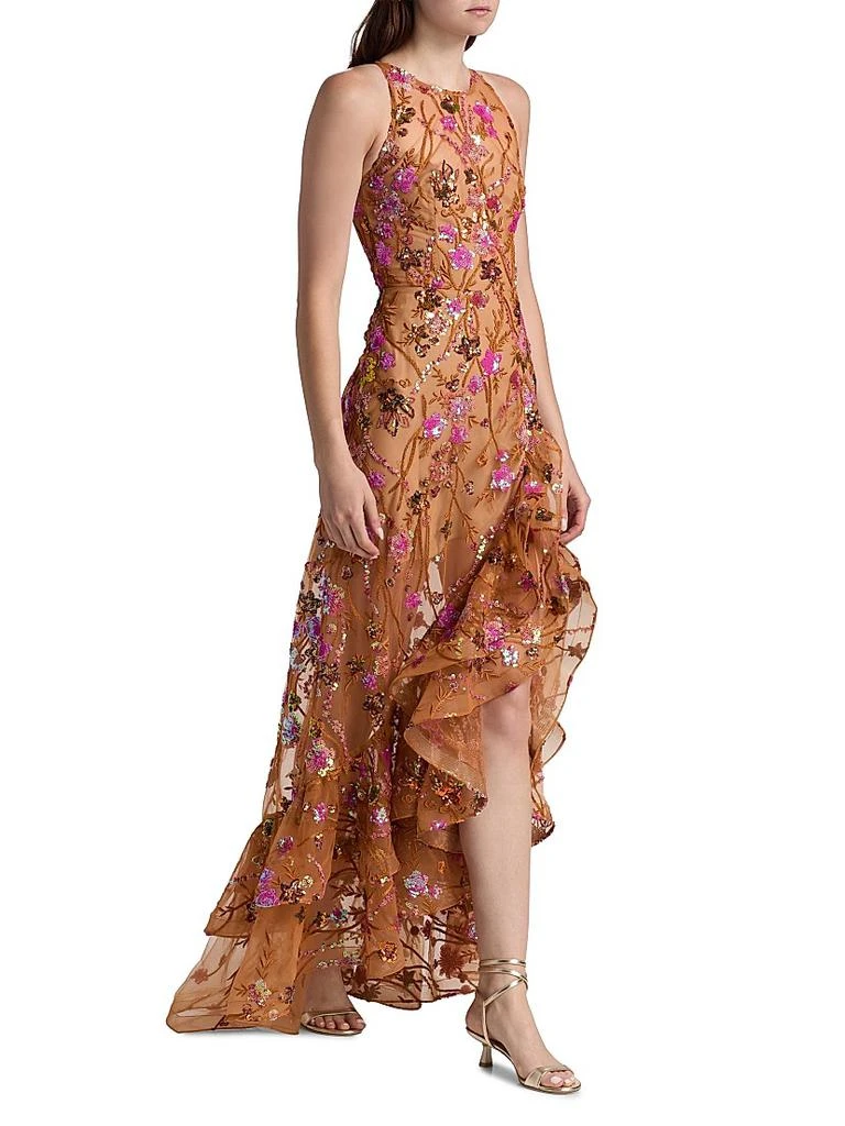 BRONX AND BANCO Sicilia Sequined Maxi Dress 4
