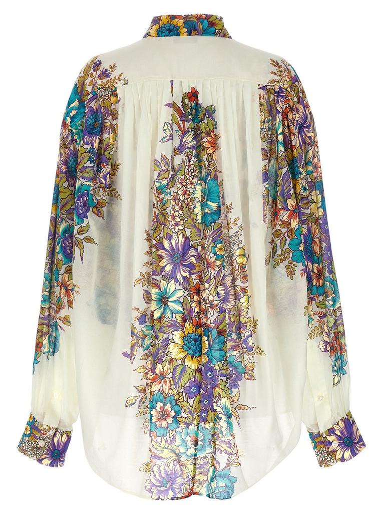 ETRO Etro Floral Printed Long-Sleeved Blouse