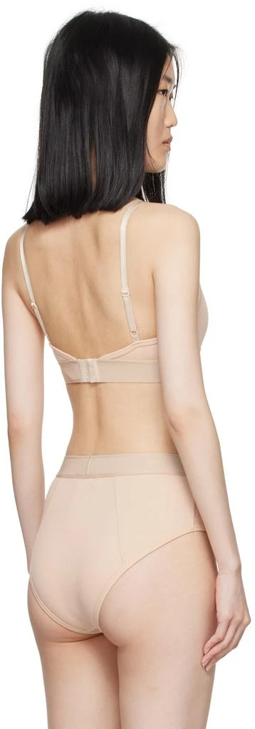 Versace Beige 90s Vintage Logo Bra 3