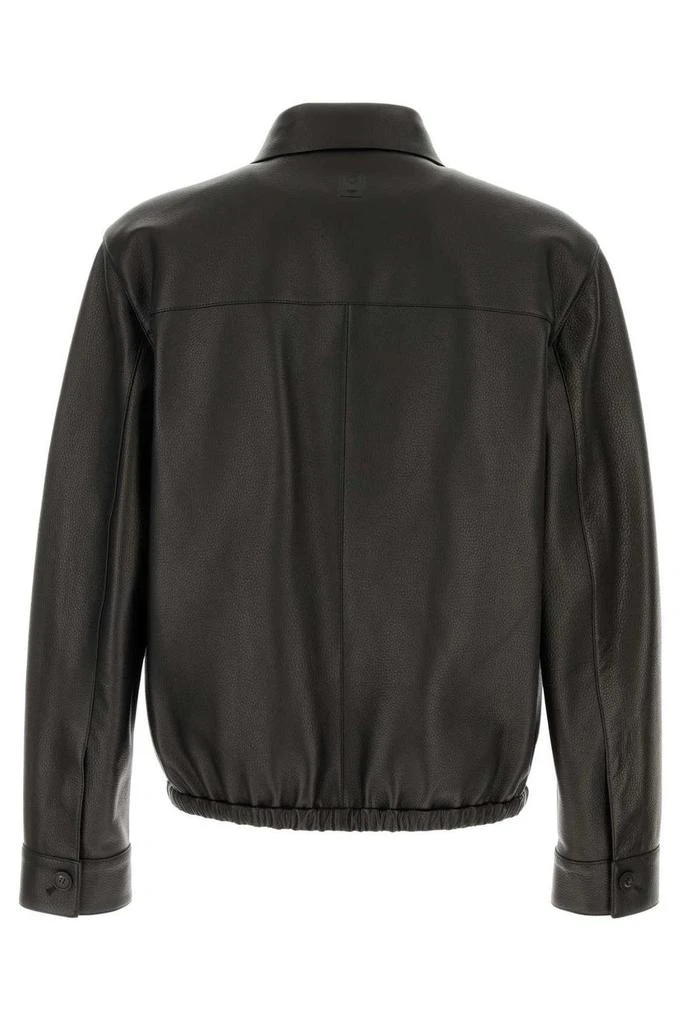 Salvatore Ferragamo Ferragamo Zip-Up Leather Jacket 2