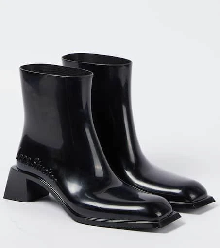 Acne Studios Soap logo ankle boots 1
