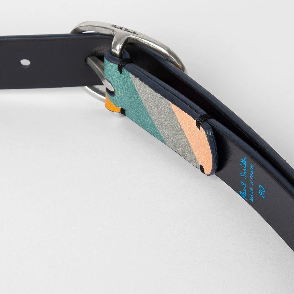 Paul Smith Paul Smith Reversible Swirl Leather Belt 4