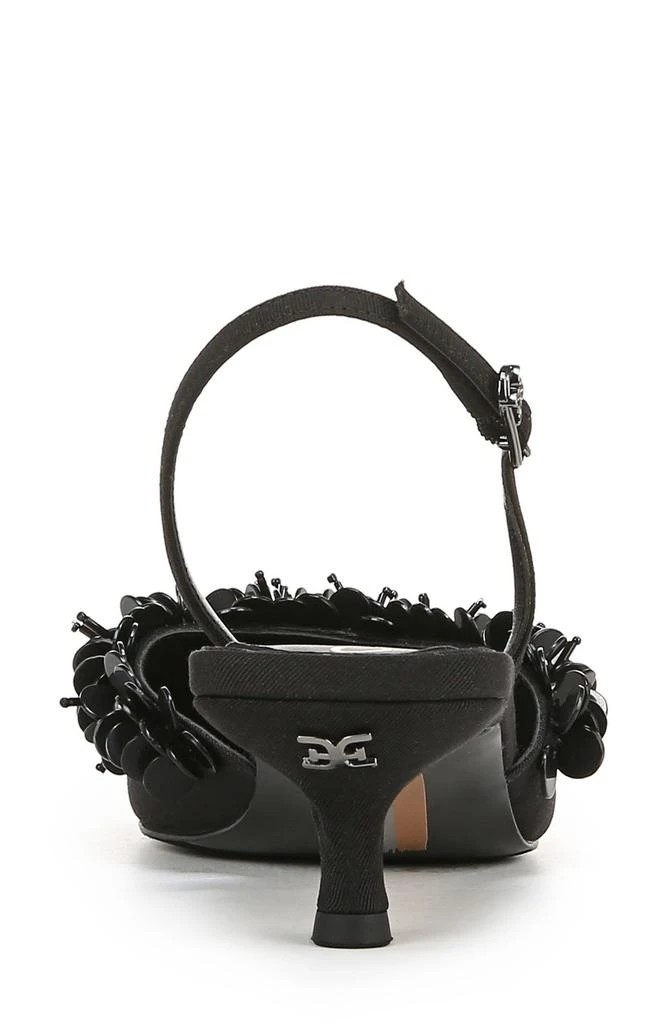 Sam Edelman Trent Slingback Pointed Toe Kitten Heel Pump 7