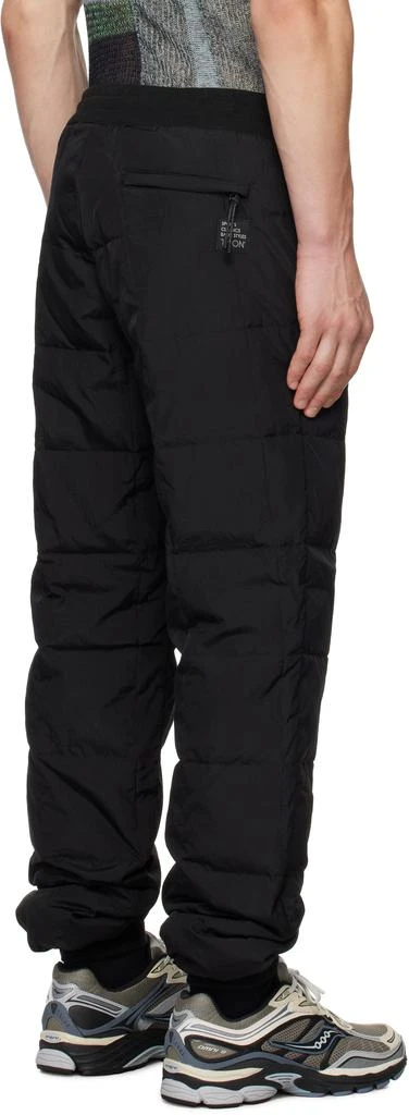 Taion Black SC Down Track Pants 3
