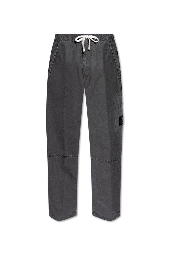 Stone Island Stone Island Logo Patch Drawstring Pants