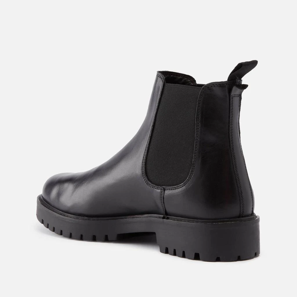 Walk London Walk London Men's Sean Leather Chelsea Boots - Black 3