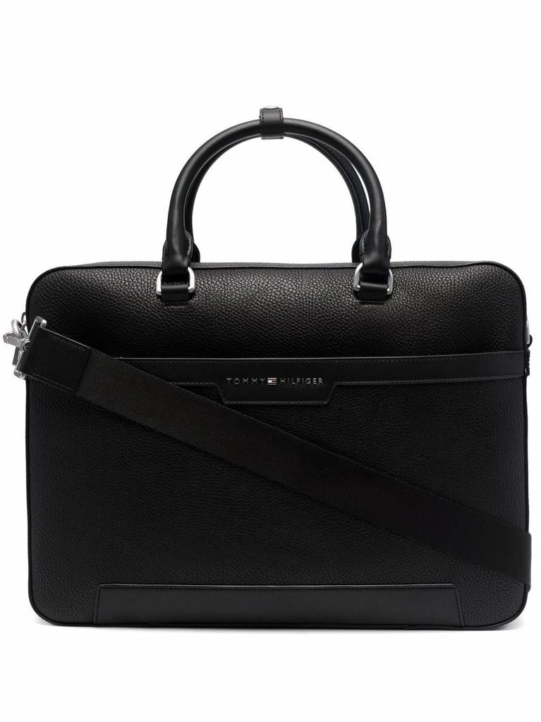 Tommy Hilfiger logo top-handle briefcase - men 1
