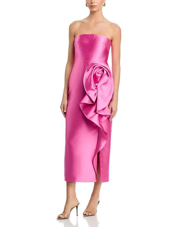 theia gia beaded shawl embellished dress Sophia Beaded Shawl Gown main image 0