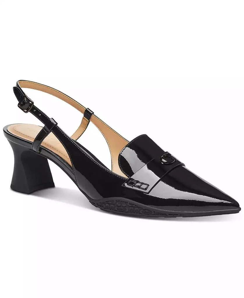 Coach Women's Nikola Slingback Kitten Heel Pumps 1