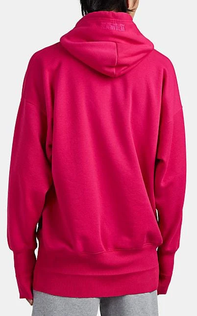 Vetements Cartoon-Bullseye Jersey Fleece Oversized Hoodie 3