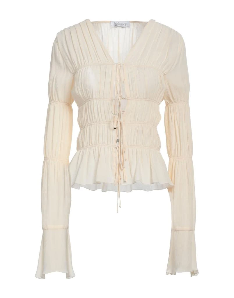 BLUMARINE Solid color shirts & blouses 1