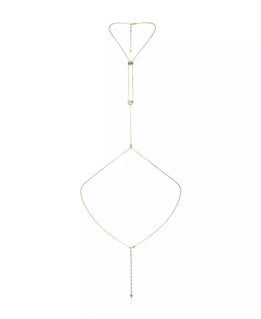 Ettika Jewelry Dainty Shell Body Chain 1