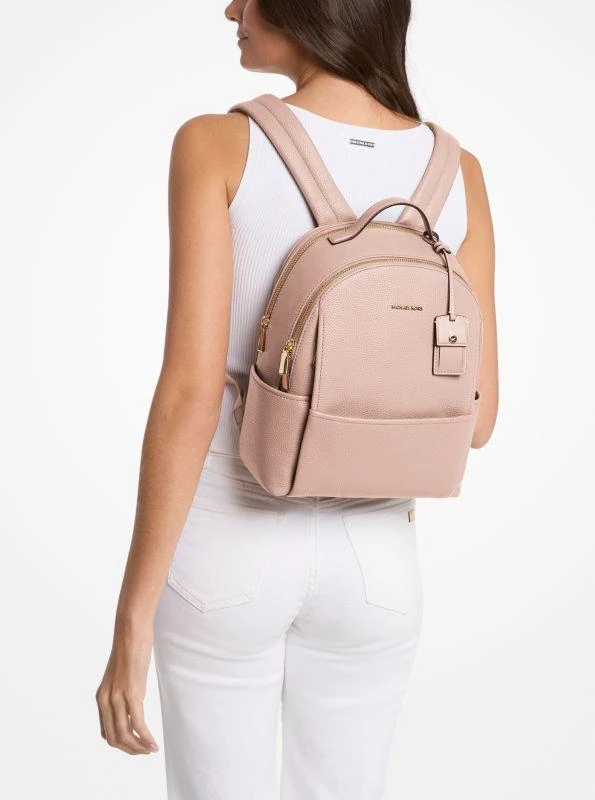 undefined Sable Medium Pebbled Leather Backpack 3