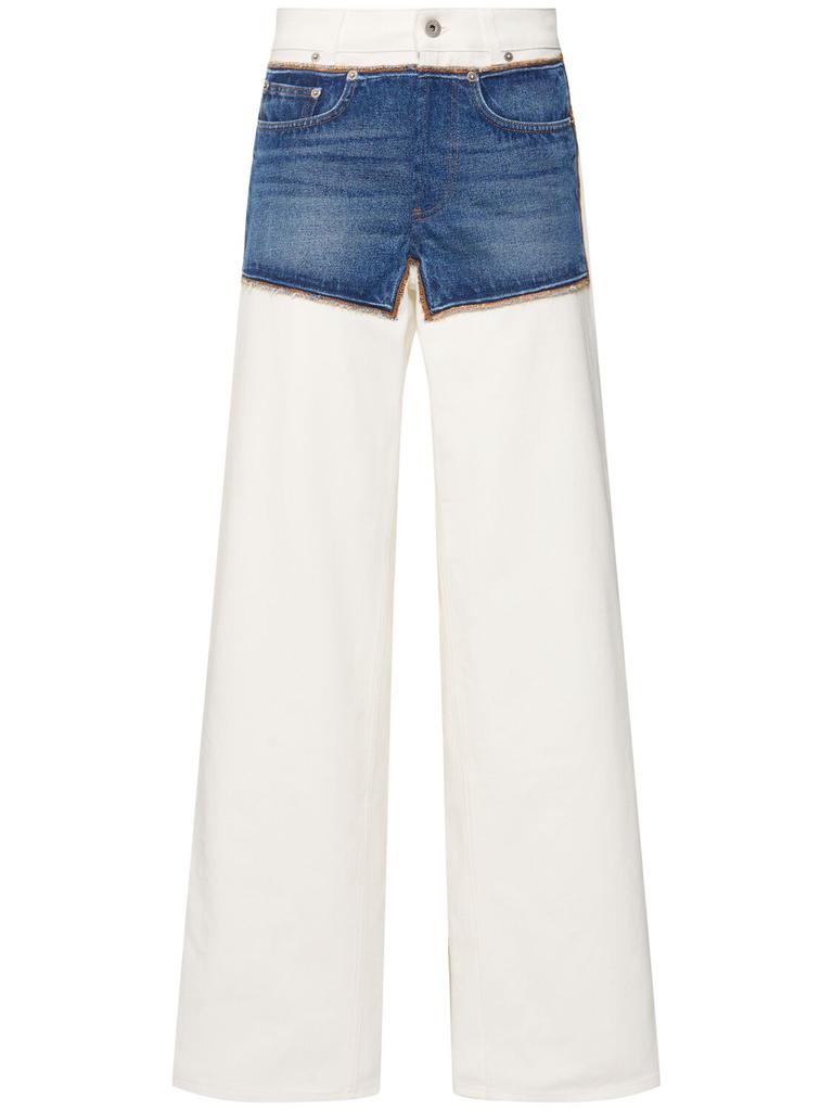 パンツ JeanPaul GAULTIER TAILORED PANT WITH MESH SARONG Jean Paul Gaultier Tailored Pant With Mesh Sarong In Black