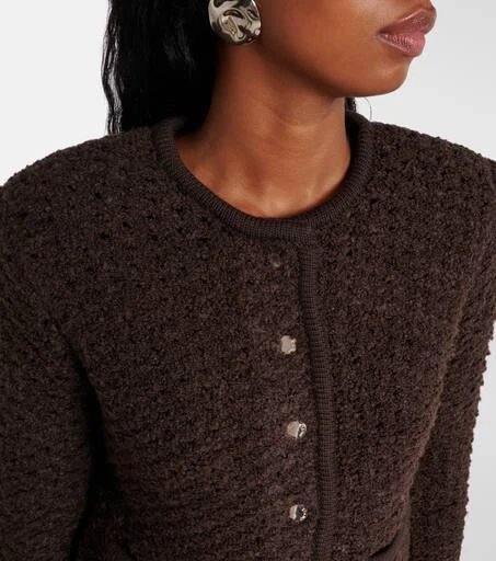 Staud Lisson open-knit jacket 5