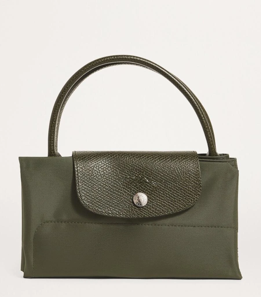 Longchamp Medium Le Pliage Green Tote Bag 4