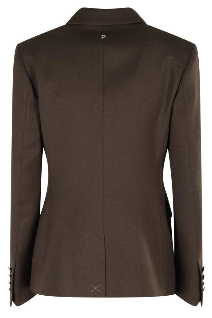 DONDUP Double-Breasted Military Green Blazer 2