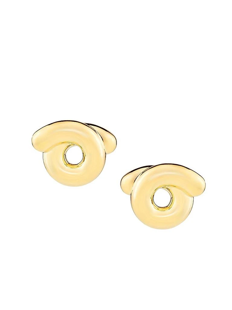 Bea Bongiasca Tarallo 9K Yellow Gold Stud Earrings