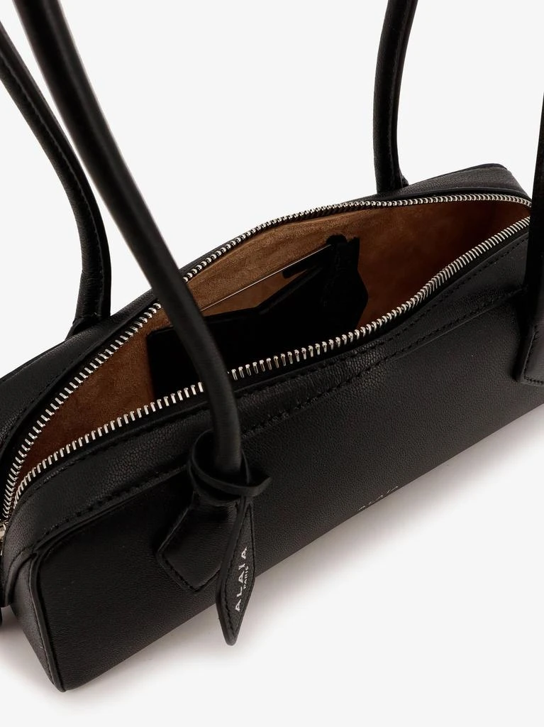 Alaia Teckel Small leather shoulder bag 5