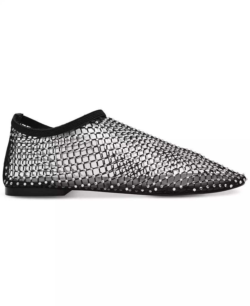 Steve Madden Women's Mino Mesh Rhinestone Flats 2
