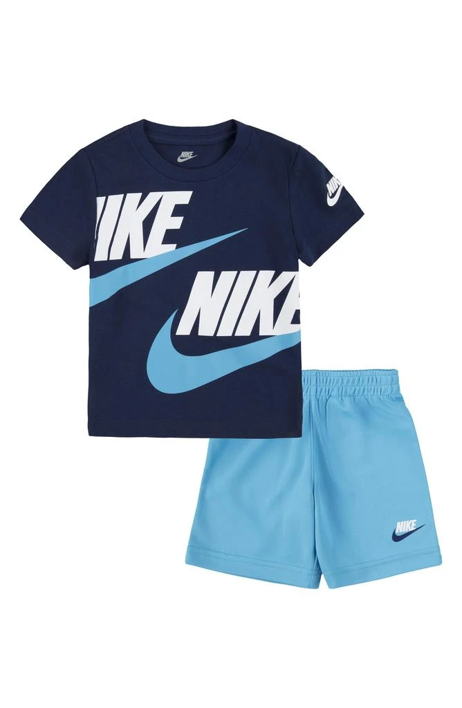 NIKE Kids
 Split Futura T-Shirt 
Shorts Set