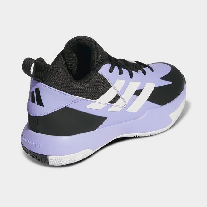 Adidas Big Kids' adidas Cross Em Up Select Mid Basketball Shoes 7